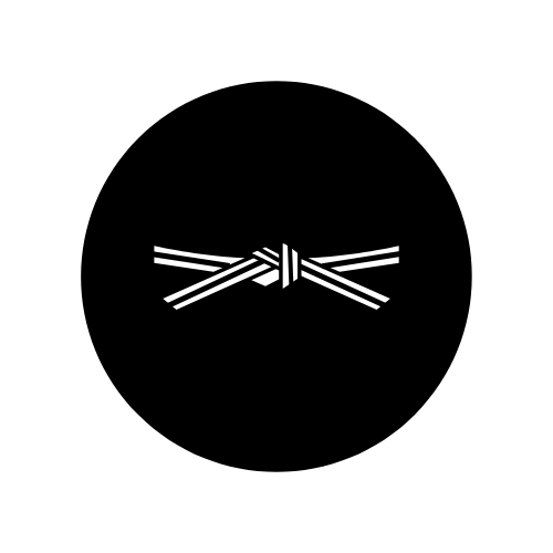 White Stripe Belt